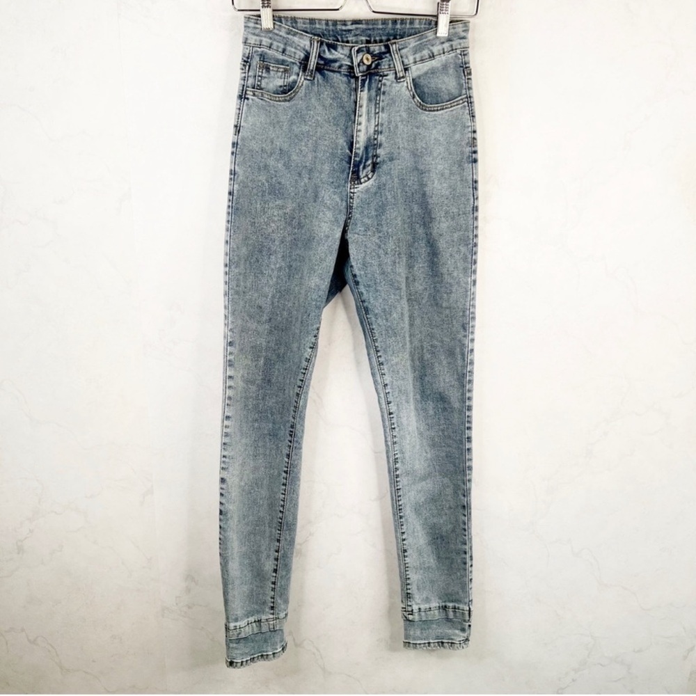 SHEIN Denim High Rise Pants